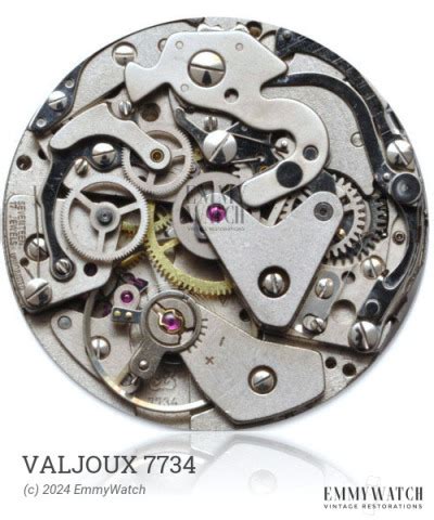 valjoux 7734 watch movement.